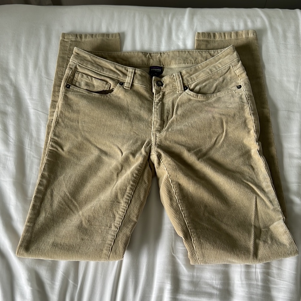 Patagonia women’s organic corduroy, straight, leg pants